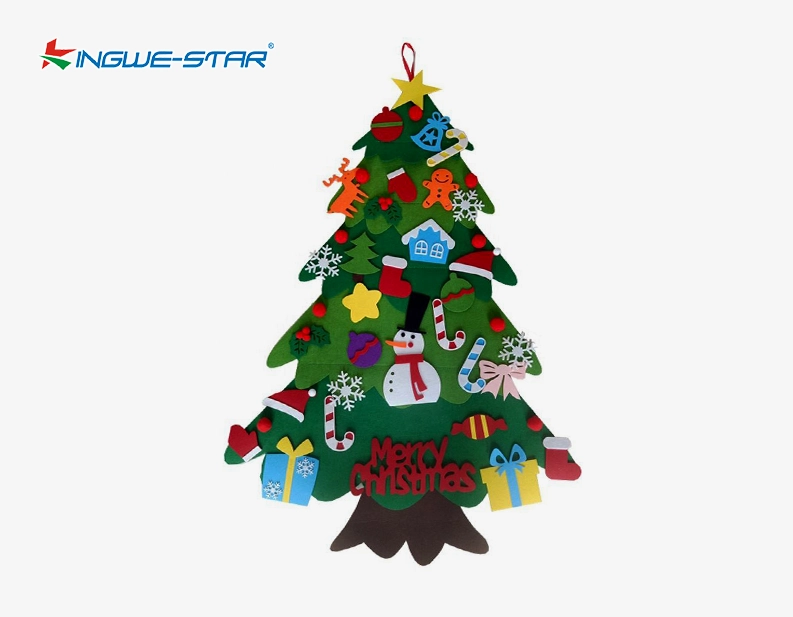 DIY Felt Christmas Tree Decorations